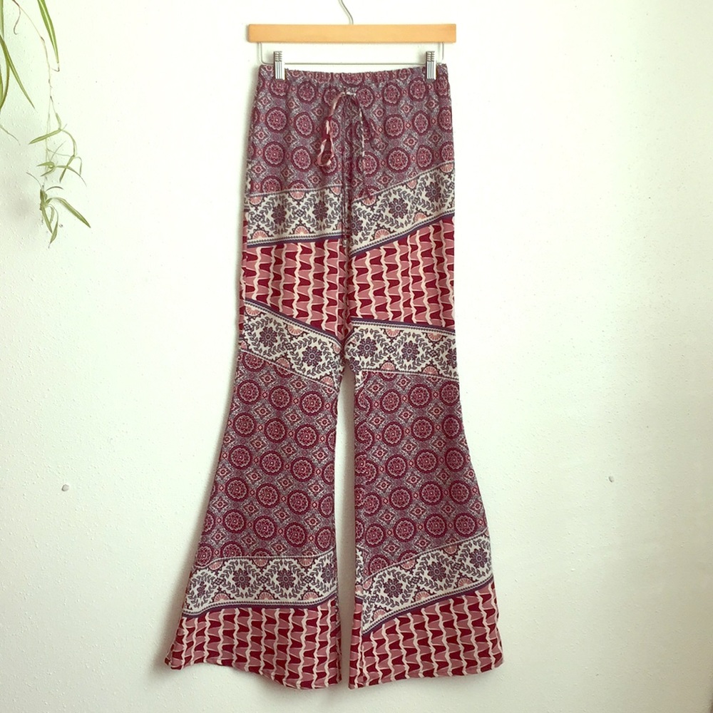 Band Of Gypsies Boho Bellbottom Pants